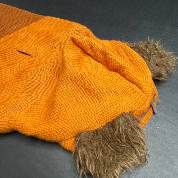 Star Wars Dog Costume Size Small Brown Ewok Sweater Hoodie Faux Fur Ears Winter - Picture 3 of 8